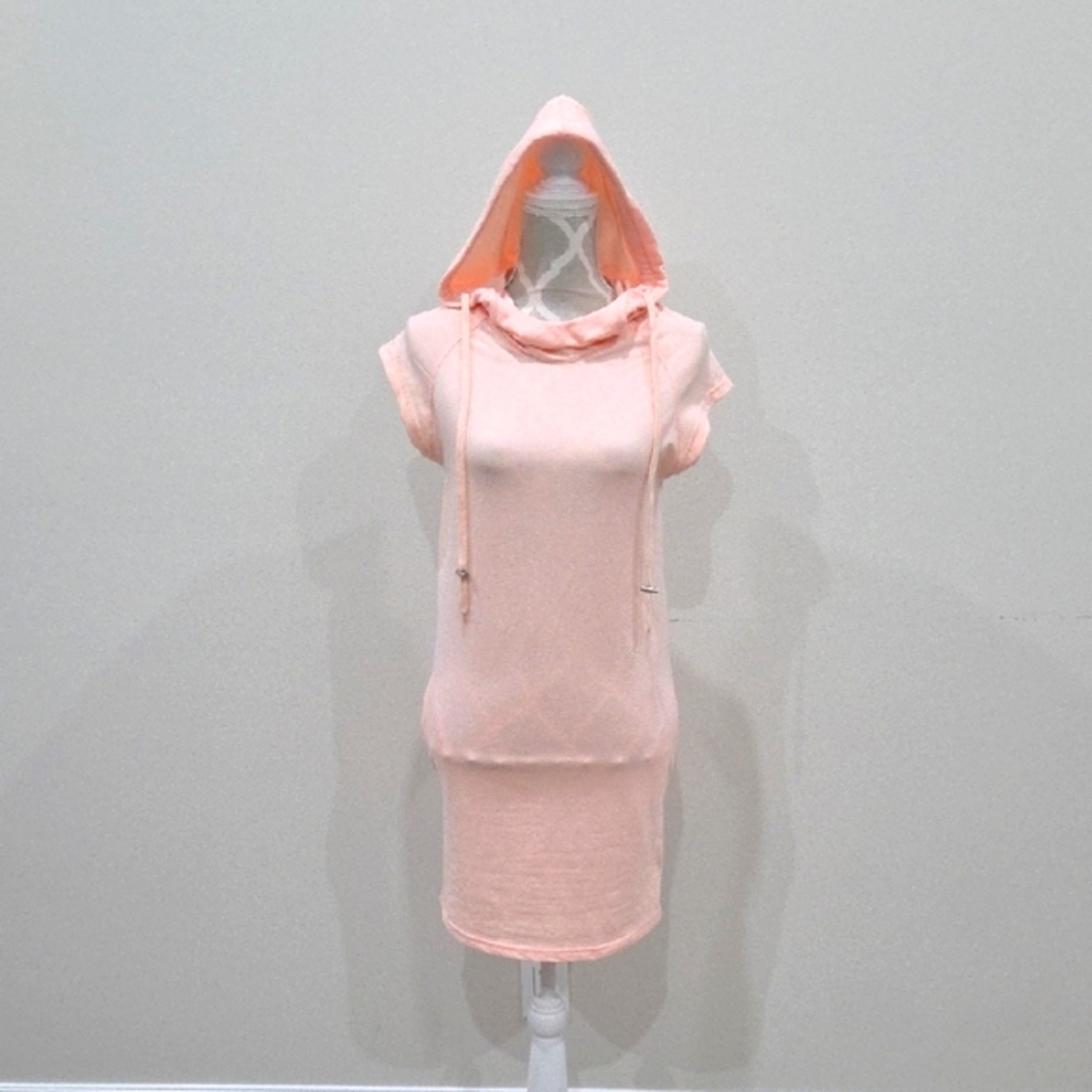 Pink Hooded Dress
